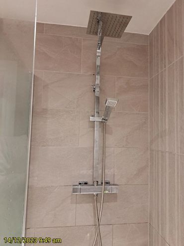 Fitted new shower system