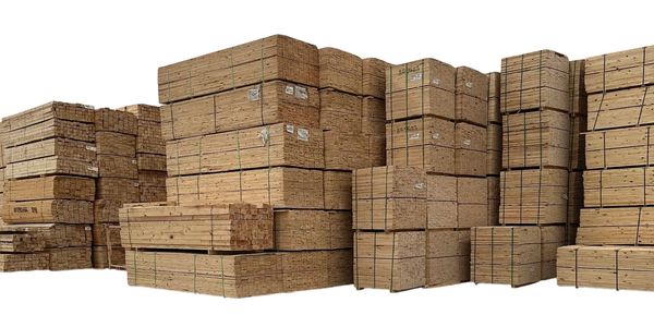 Madera importada de pino estufado
