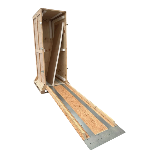 Empaque especial de triplay madera