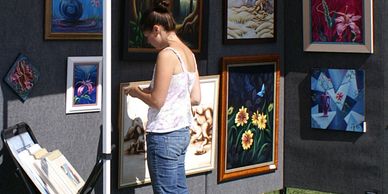 Art Festival, Art at the Spa, El Paso De Robles, CA