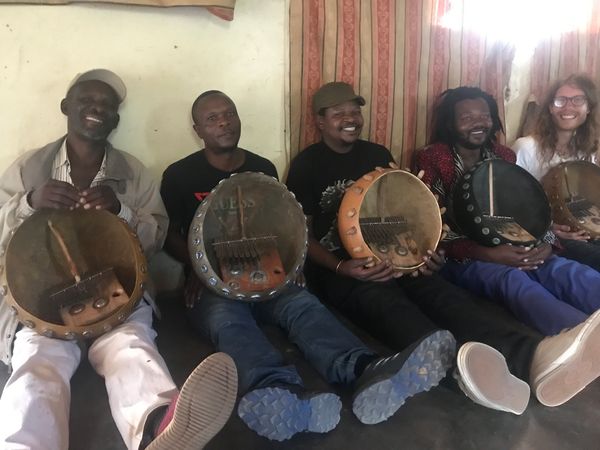 Each mbira is handmade to be completely unique in sound and feel with the touch of each maker.