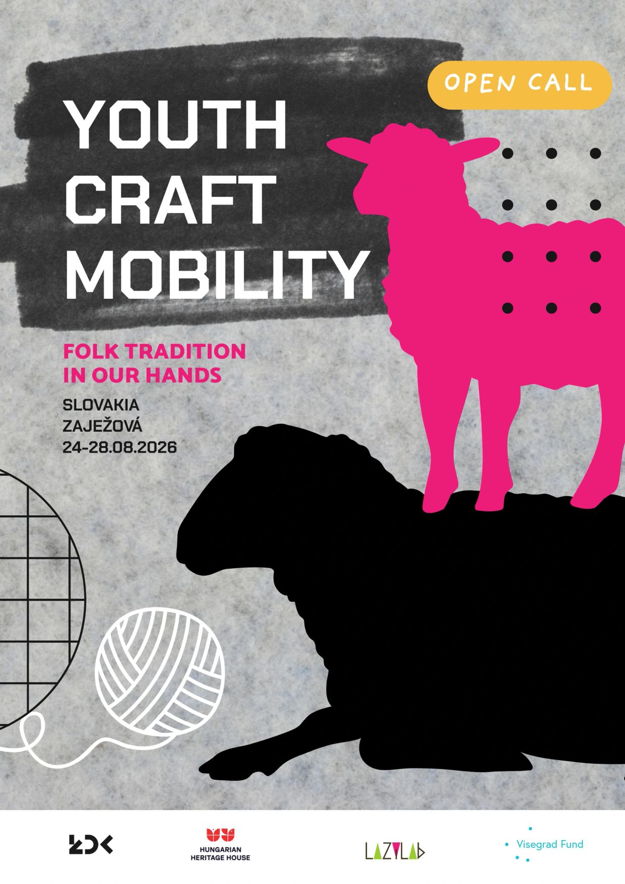 Youth Craft Mobility event in Slovakia, August 2026.