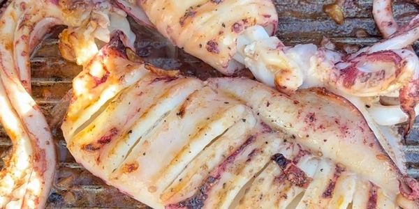Delicious Calamari on the grill!
