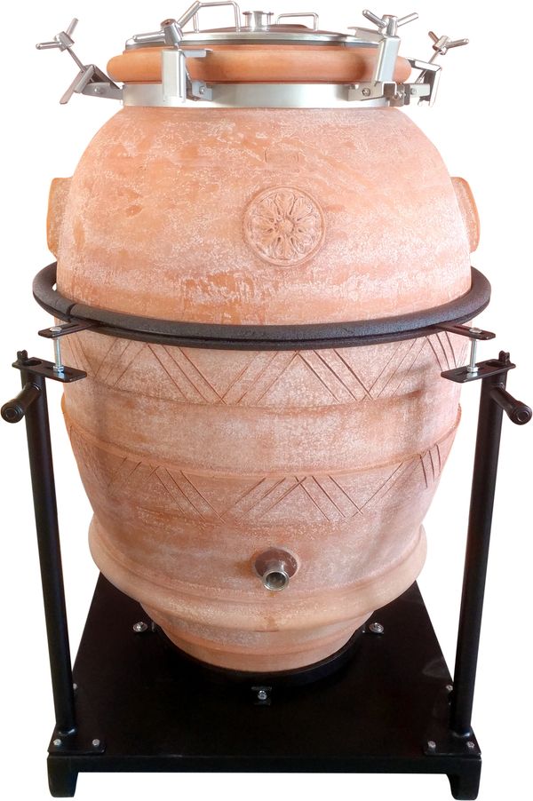 Terracotta Wine Amphora Italian Clay Wine Fermenter