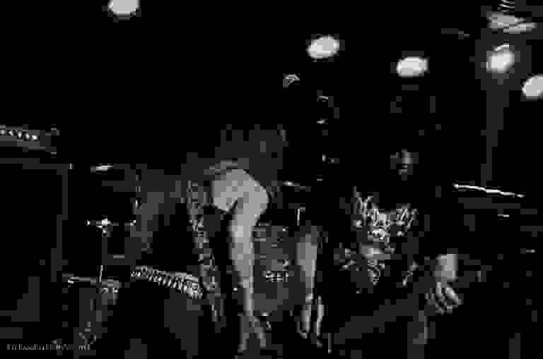 The Flesh Hammers playing live in concert.