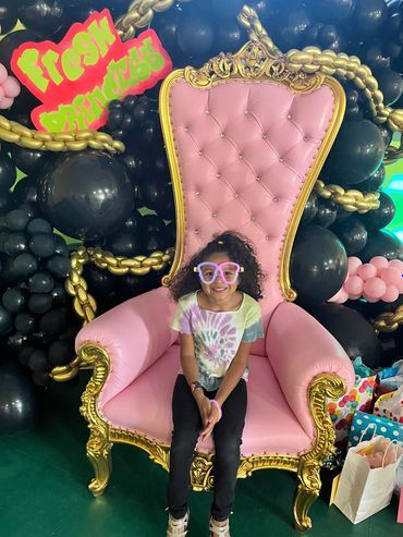 birthday party, party rentals, balloon design