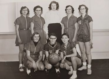 1951-52 Terre Hill High School basketball.