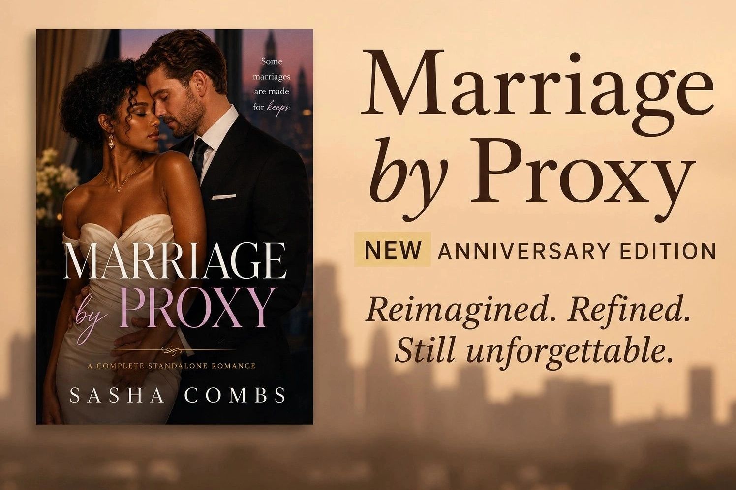 Book cover for Marriage by Sasha Combs.