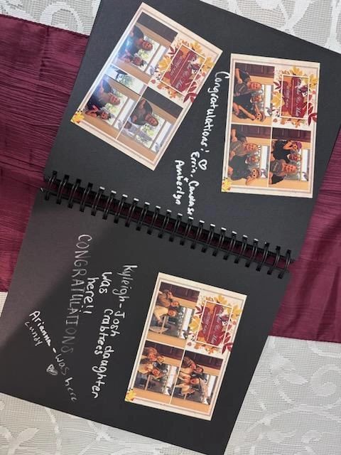 Photobooth guest book