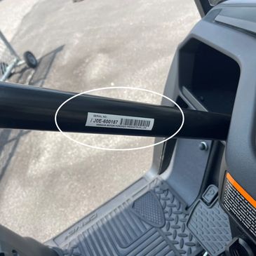 yamaha golf cart serial number