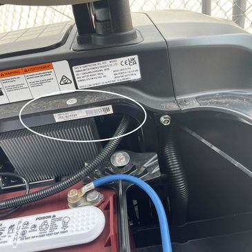 yamaha golf cart serial number