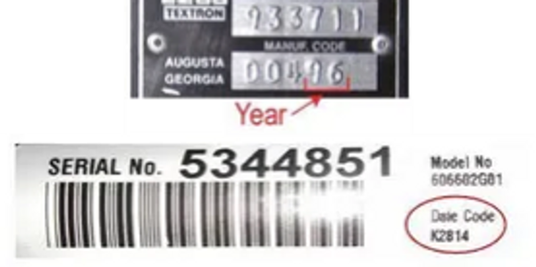 ezgo golf cart serial number