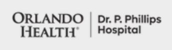 Orlando Health Dr. P. Phillips Hospital logo.