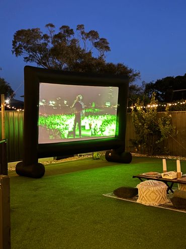 Backyard gig couples night