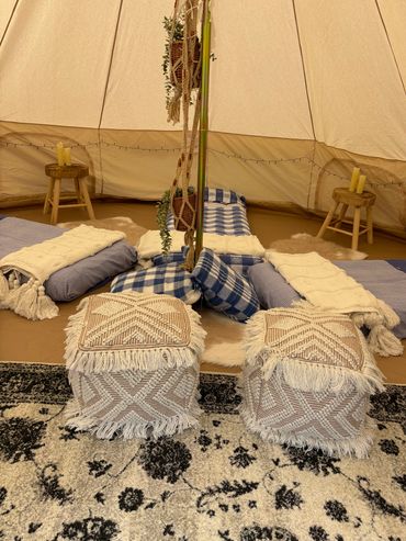 Tween boho sleepover