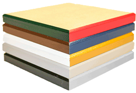 Edge treatment color choices for wood mounted photographs by Art & Frame in Wichita, Ks