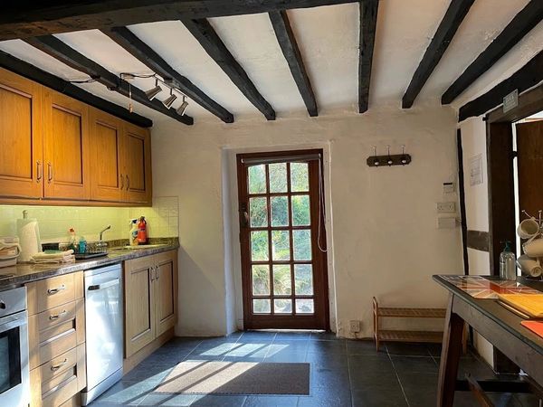 The Kitchen at The Farmhouse, Family Holiday cottages mid wales