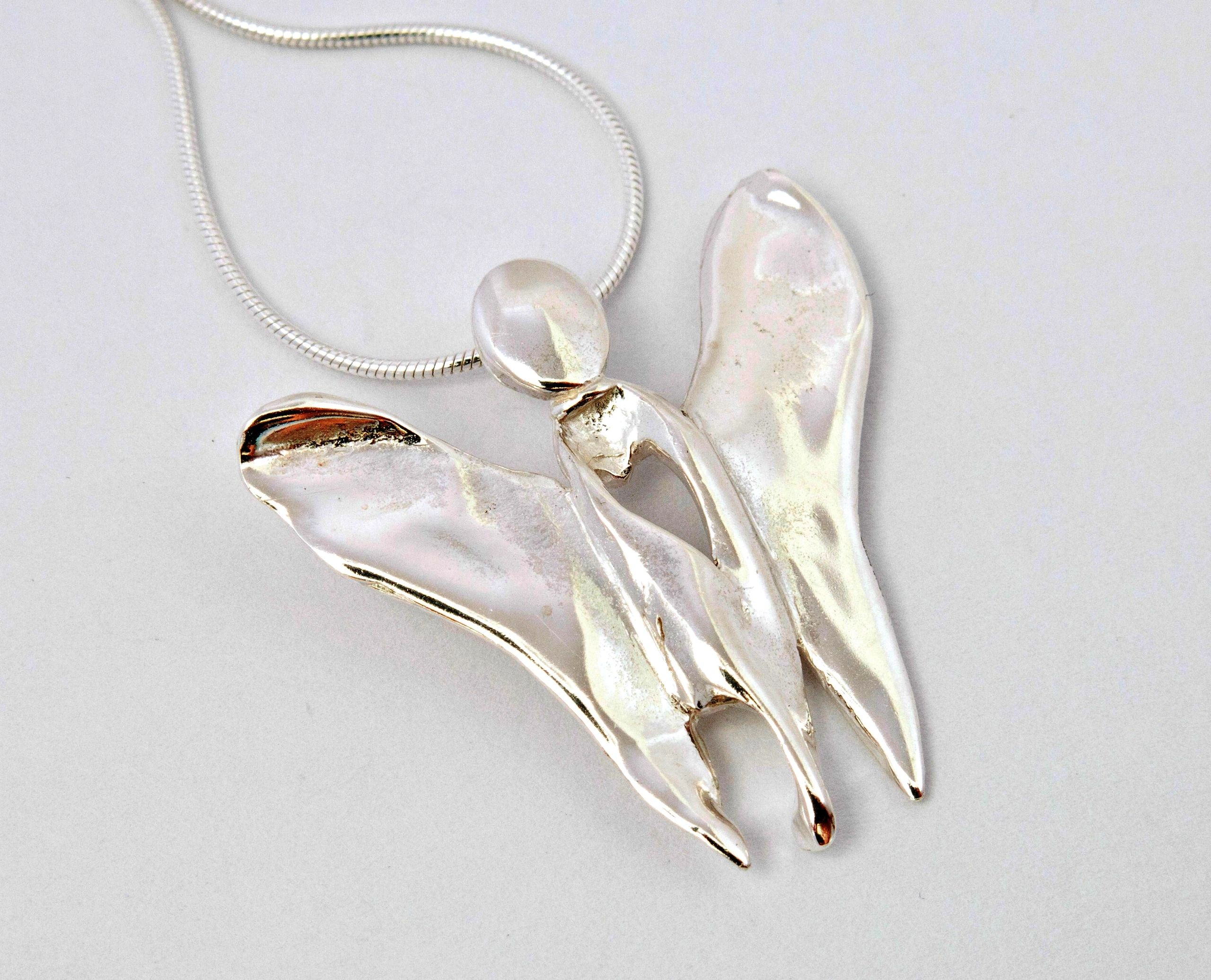Silver angel, Small butterfly angel