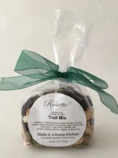 Close picture of a trial mix