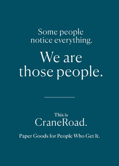 Inspirational quote about attention to detail from CraneRoad.