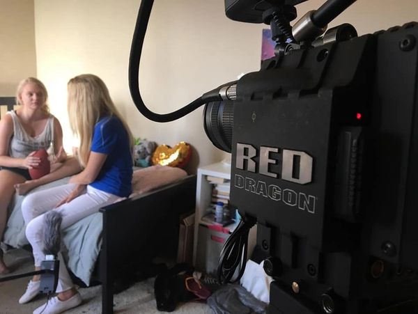 filming on red dragon!