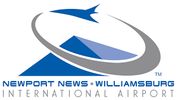 Logo of Newport News Williamsburg VA airport