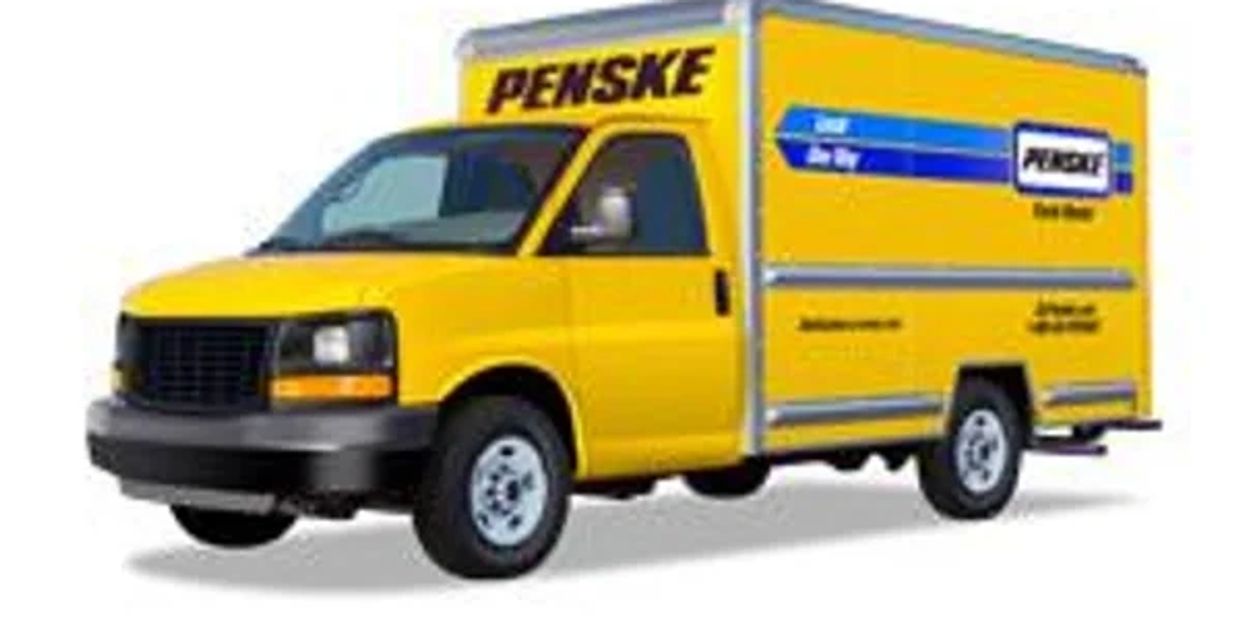Image of Penske Truck. Hampton Movers can load and unload Penske Truck. 