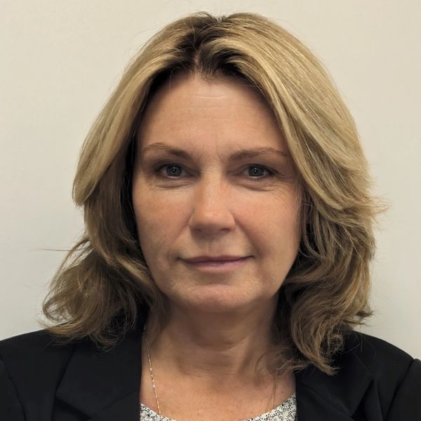 A headshot of Emer Leahy, Ph.D.