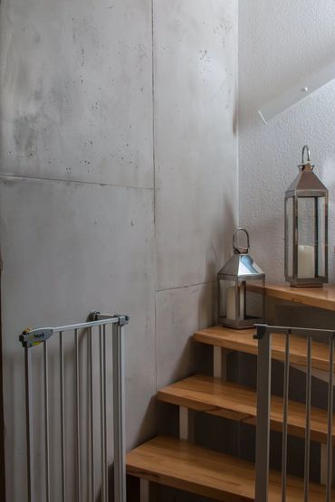 Betontechnik im Treppenhaus
