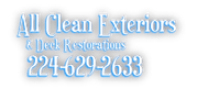 Specialty Exterior Cleaning & Deck Restorations 