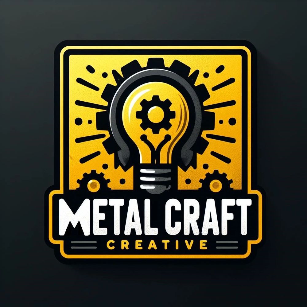 Metalcraft Creative's logo symbolizes innovation and craftsmanship in metalwork.