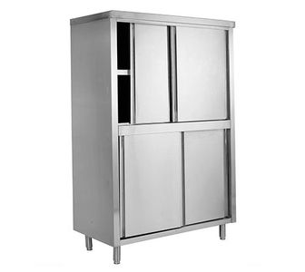 wall cabinet, vertical cabinet, utility cabinet, heated cabinet, sliding doors