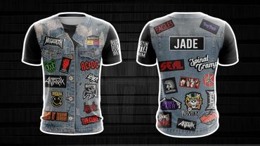 Dad Bods Rugby Jersey: Bustin' Outta Denim