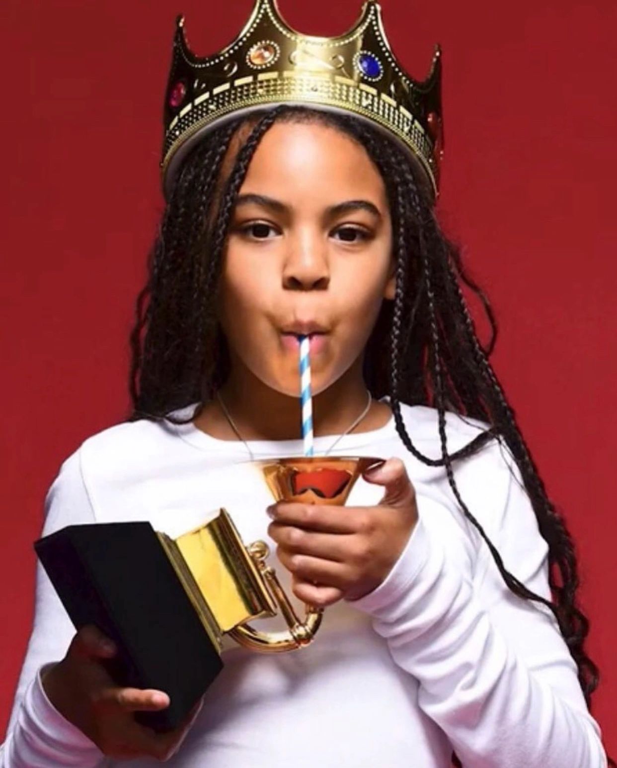 Blue Ivy Wins her first Grammy!!!
