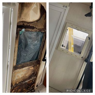 Caravan damp repair