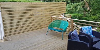 Contemporary decking