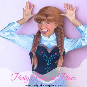 Elsa and Anna Frozen birthday party princess perfomers in Las Vegas, Henderson, Summerlin, Nevada.