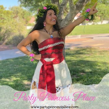 Moana Disney princess birthday party,character perfomers in Las Vegas, Henderson, Summerlin, Nevada.