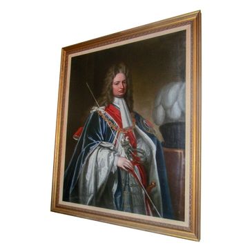 Portrait in Oil of Robert Harley 1st Earl of Oxford by Sir Godfrey Knelle