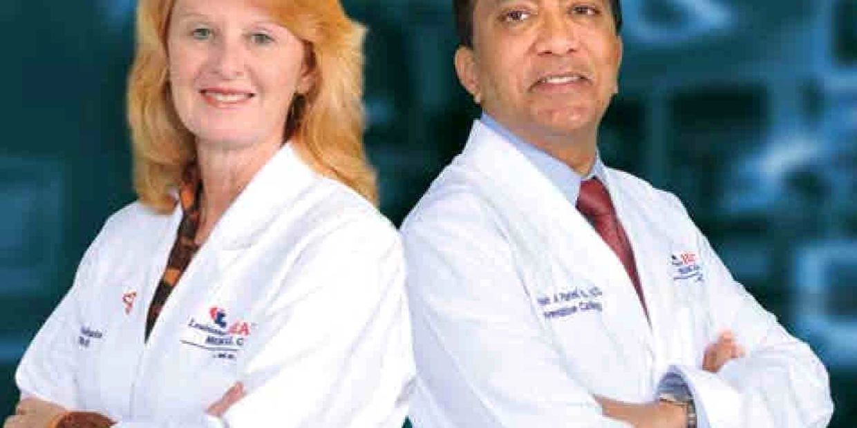 Lori Quinn-Tate, NP and Dr. Umesh Patel, MD FACC.