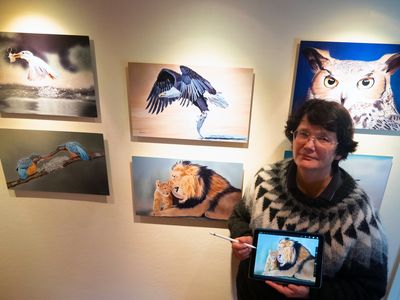 ADeGheest artist, Copyright drawing by ADeGheest arts