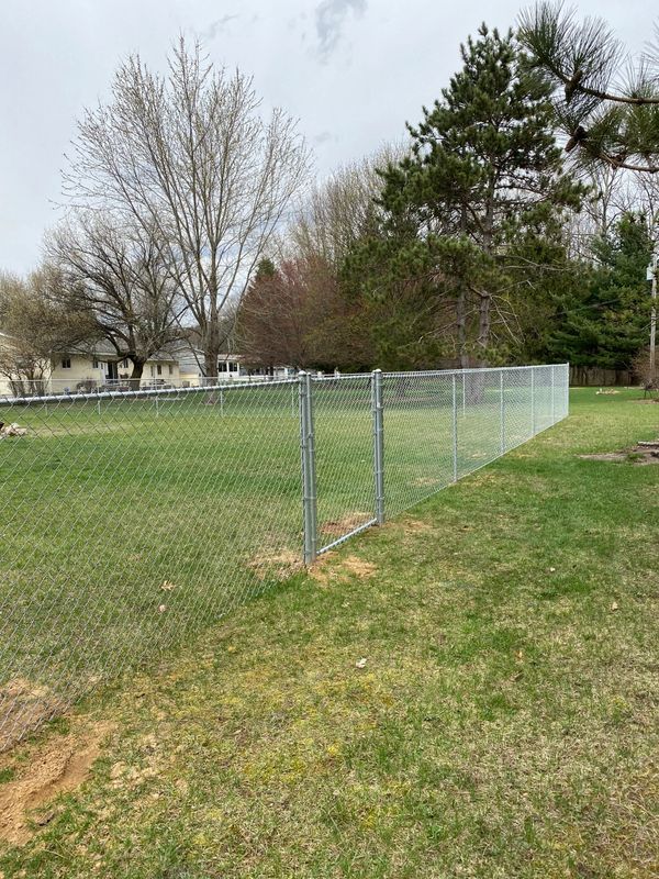 Chain link fence 