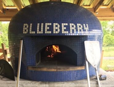 Wood Fired Blueberry Oven
