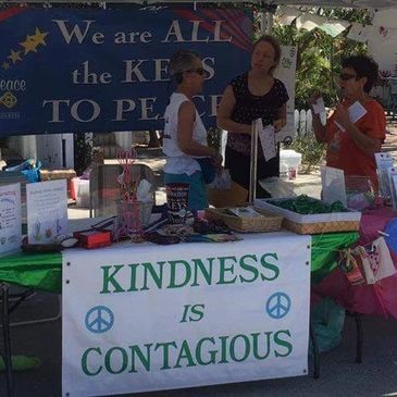 Kindness is Contagious booth