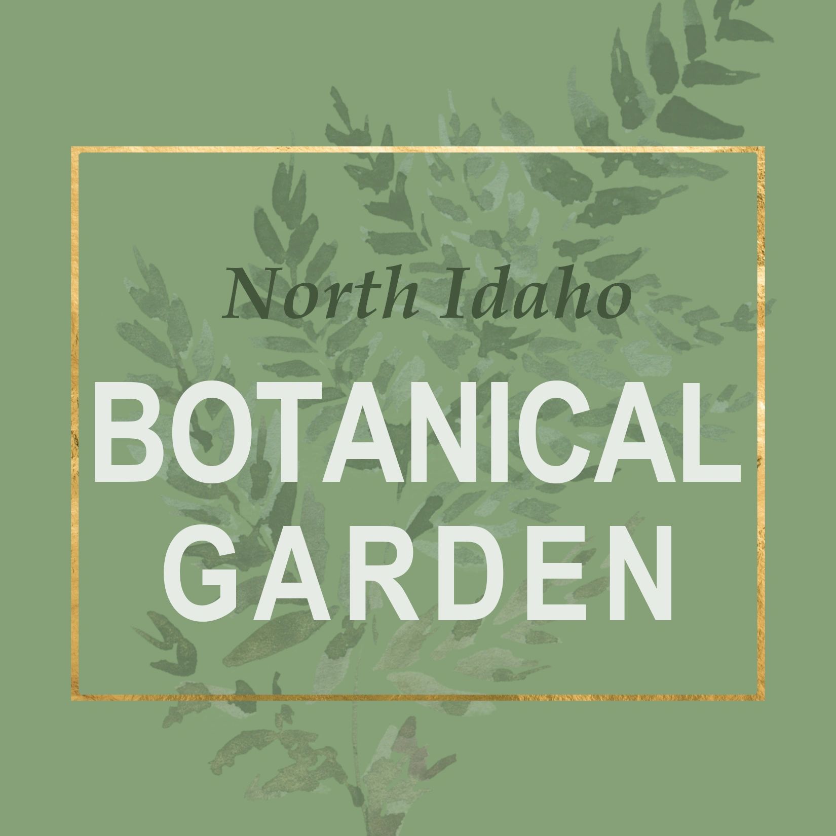 Botanical Garden Sign