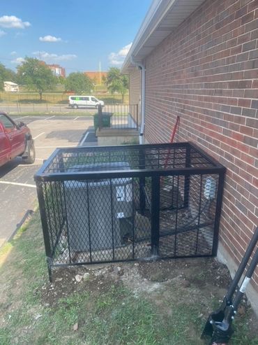 Custom built AC Cage