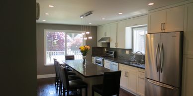 Kitchen renovations in the Greater Vancouver Area.