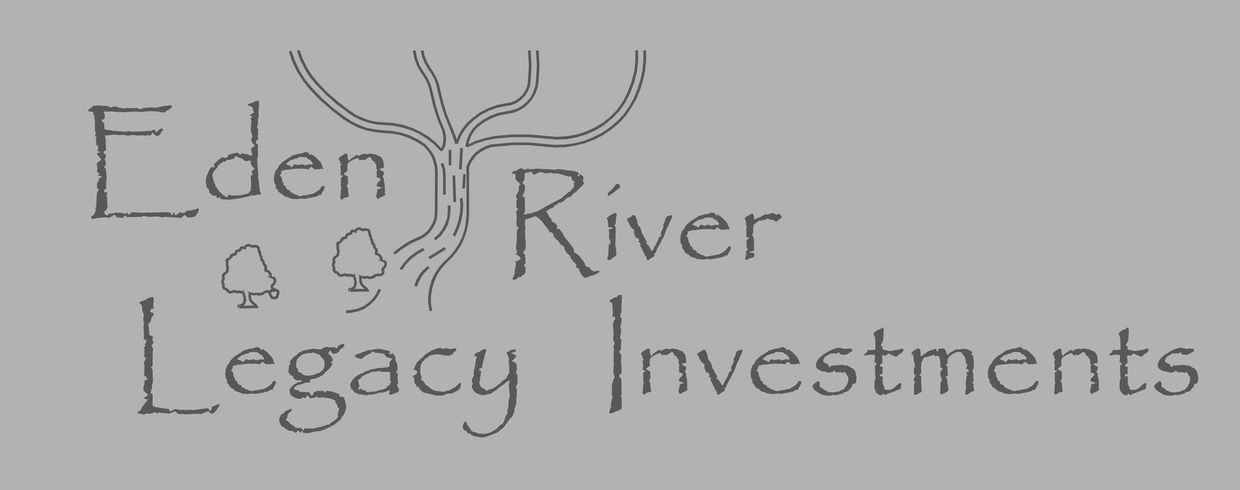 Logo with a tree and two smaller trees, text reads Eden River Legacy Investments.