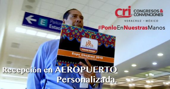Recepción en Aeropuerto de Veracruz
