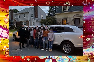 Teen Birthday party to the Shake Shack from Watertown with Raffi's Lmousine Service